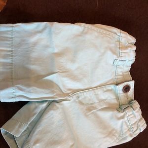 Light aqua shorts